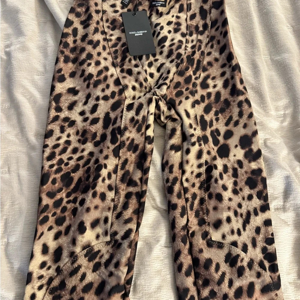 Dolce & Gabbana Leopard Print Leggings - Picture 4 of 11